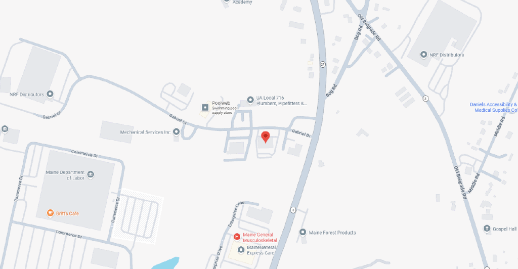 Open on google maps, in a new tab